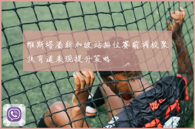 维斯塔潘新加坡站排位赛前调校聚焦弯道表现提升策略